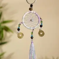 Брелок &laquo;Ловец снов&raquo;, 4&times;15 см, разноцветный