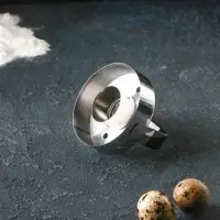 Форма для пончиков Доляна &laquo;Классика&raquo;, 7.5&times;7.5&times;6 см, серебристая