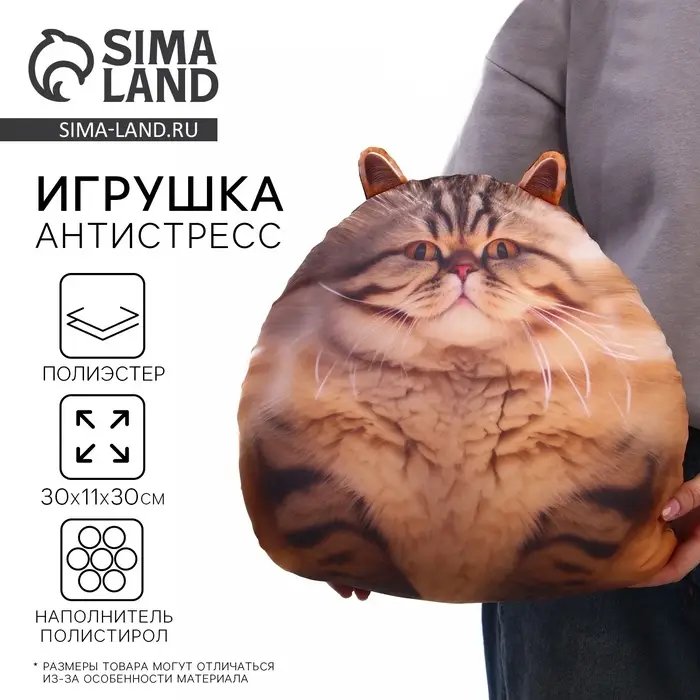 Игрушка антистресс &laquo;Кот&raquo;