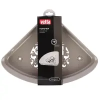 VETTA Love Полочка для ванной комнаты, пластик, 25,5х18,5х3см, 2 цвета