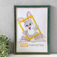 Фоторамка для фото 21&times;30 см Keep memories &laquo;Камея&raquo; пластик, малахит, (пластиковый экран)