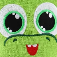 Мочалка детская для купания &laquo;Крокодильчик Кроки&raquo;, варежка, из махры, ЦЫП-ЦЫП