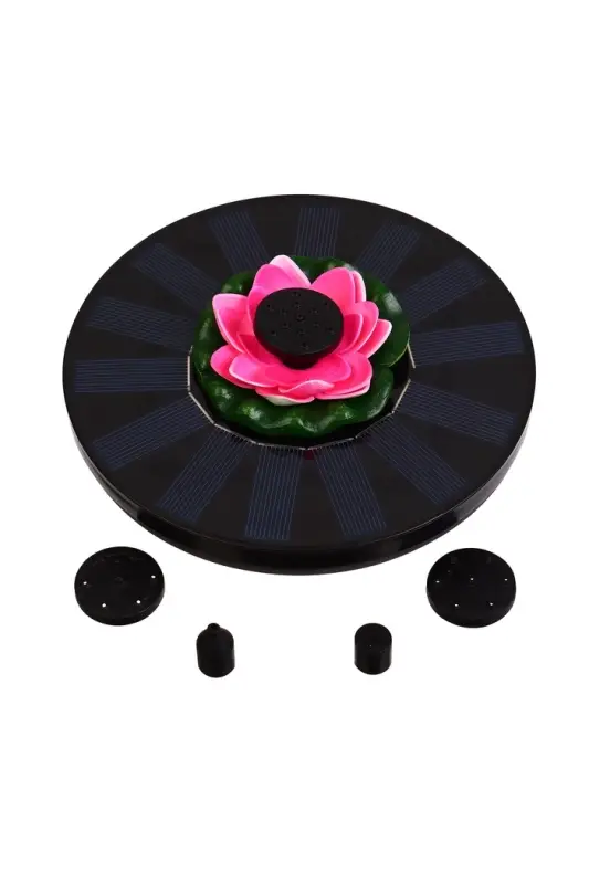 Плавающий фонтан &laquo;Лотос&raquo;, 7 Вт, 200 л/ч, на солнечной батарее