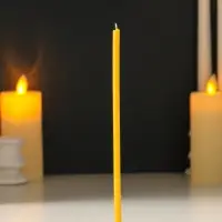 Свечи церковные медовые №80, упаковка 1 кг, парафин, медовое масло