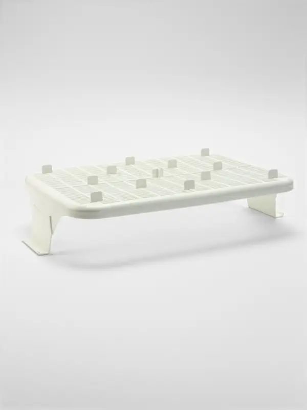 Туалет с сеткой, 44&times;33&times;11.5 см, бежевый, белый