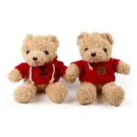 Мягкая игрушка &laquo;Медведь&raquo;, в кофте, 30 см, красная