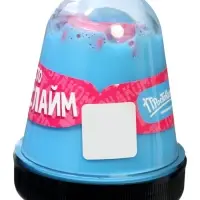 Слайм "Простоквашино", голубой, капсула 130 г. Slime SLM340
