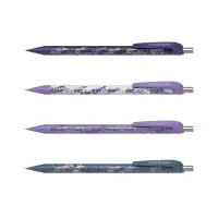 Механический карандаш ErichKrause «Lavender», НВ, 0.5 мм, матовый корпус Soft-Touch, фольгированные элементы, в тубусе, МИКС