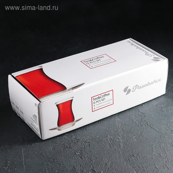 Сервиз чайный «Ассоль», 12 предметов: стакан чайный 160 мл 6 шт, блюдце 6 шт Сервиз чайный «Ассоль», 12 предметов: стакан чайный 160 мл 6 шт, блюдце 6 шт