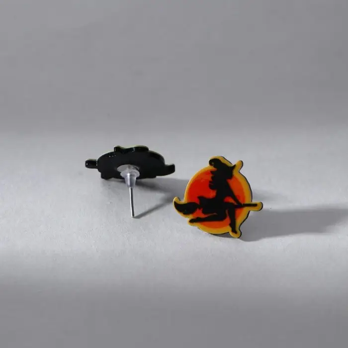 Серьги на Хэллоуин «Шабаш». Серьги на Хэллоуин «Шабаш».