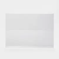 Односторонняя подставка А4 горизонтальная, 30&times;8&times;21 см, оргстекло 2 мм