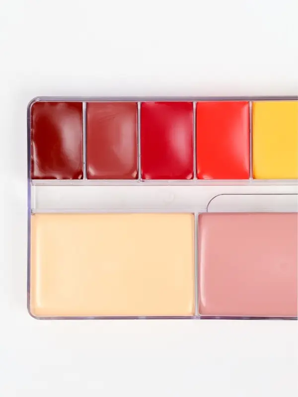 Профессиональный грим, палитра 12 цветов, №1, тональная