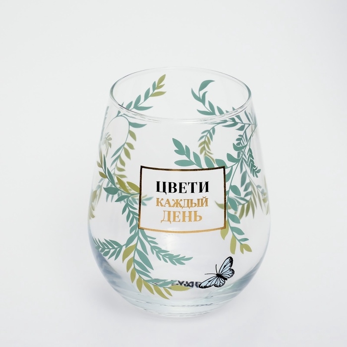Стакан Стакан "Цвети", 620 мл