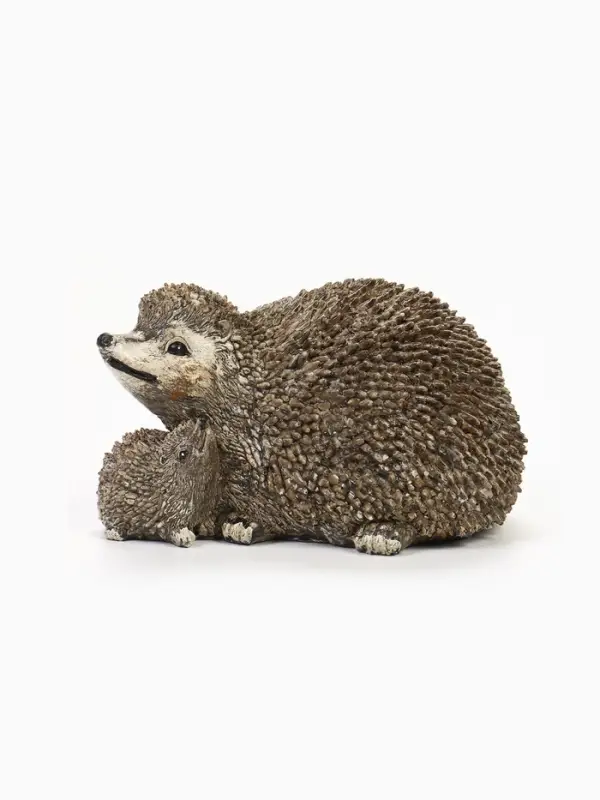 Садовая фигура из полистоуна &laquo;Семья ежей&raquo;, 20&times;12&times;10 см