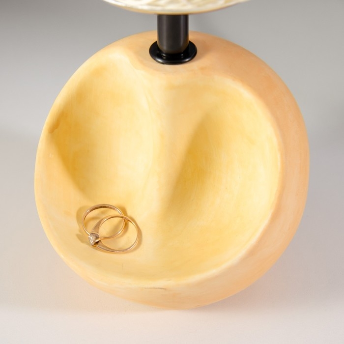 Настольная лампа "Матильда" Е14 40Вт оранжевый 20х20х30см RISALUX