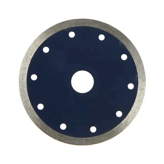 Диск алмазный отрезной ТУНДРА, сплошной, мокрый рез, 125&times;22 мм