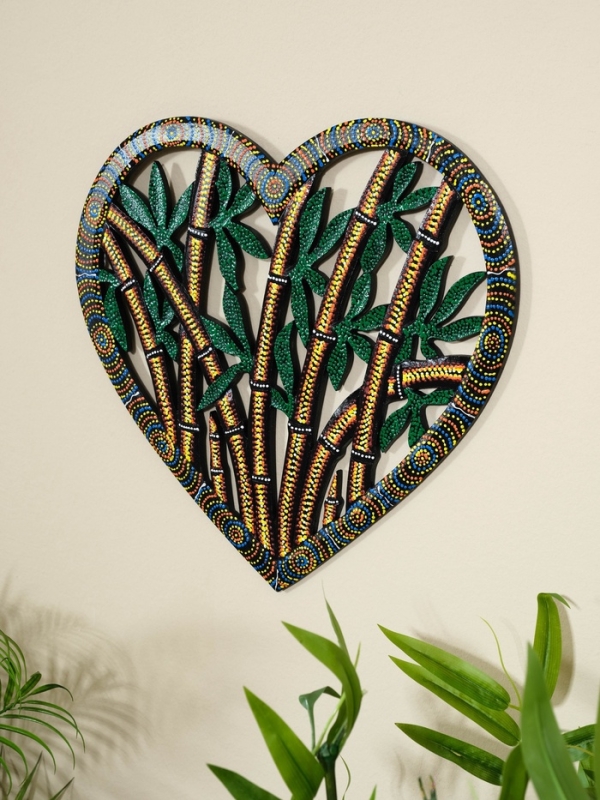 Панно резное МДФ  Панно резное МДФ "Сердце", 40х40х0,6 см