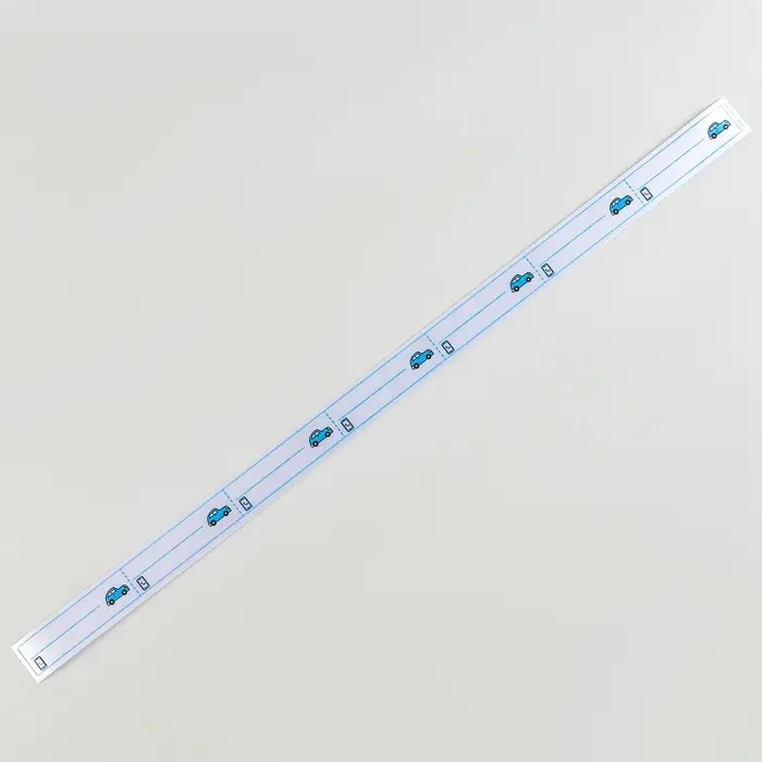 Термобирки для одежды. Набор именных термонаклеек для маркировки детских вещей &laquo;Рыжий котёнок&raquo;, 7 шт.