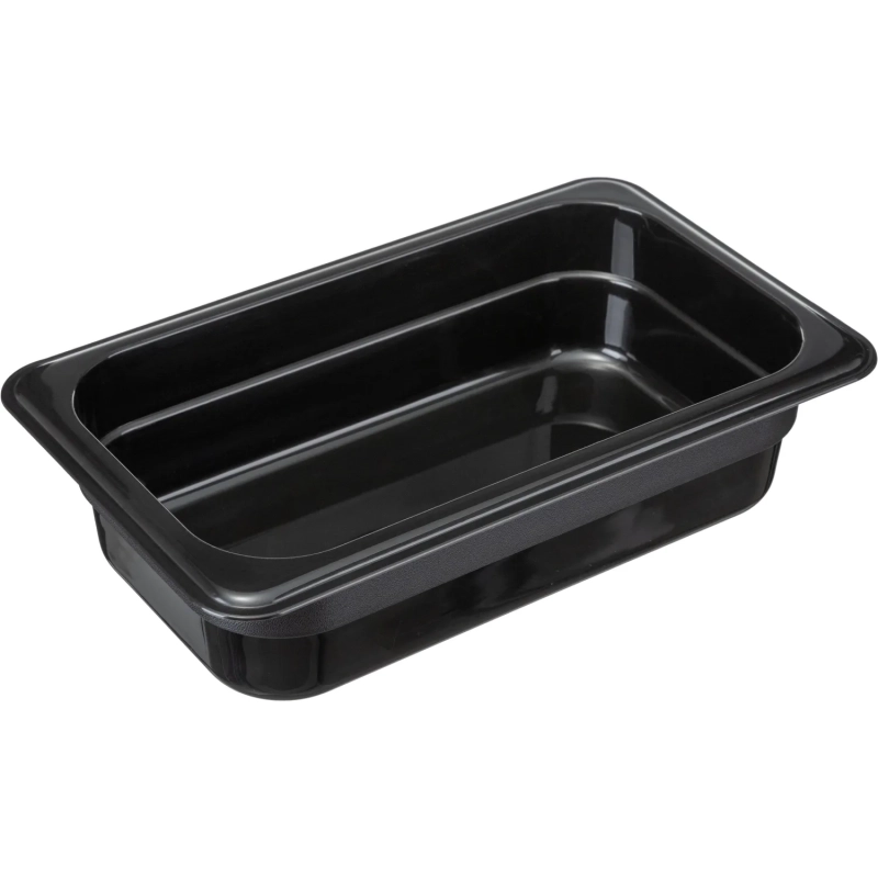 Гастроемкость Restola полипропилен 1/4, 265x162х65мм, черная, 422101513