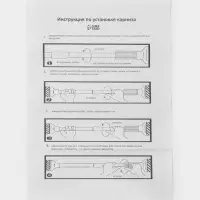 Карниз для ванной Доляна, телескопический, d=3.5 см, 90-160 см, усиленный, серый