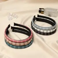 Ободок для волос «Сигрид», полосы, 1.2 см, МИКС