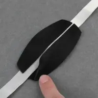 Подкладки под бретели, 9&times;5 см, цвет чёрный