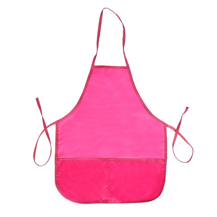 Фартук для труда + нарукавники, 490 х 395/250 х 160 мм, размер S (рост 116-146), Calligrata, Фартук для труда + нарукавники, 490 х 395/250 х 160 мм, размер S (рост 116-146), Calligrata, "Стандарт", розовый