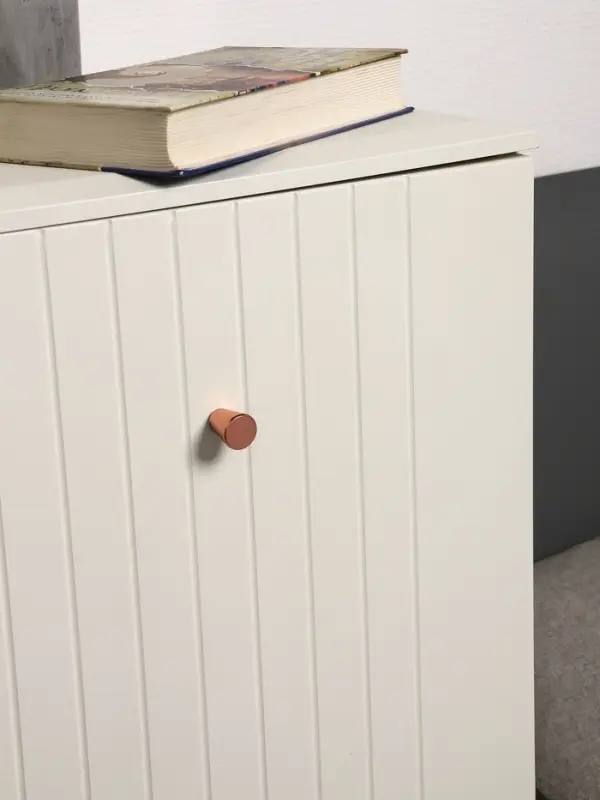 Ручка-кнопка РК019GP, цвет розовое золото