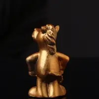 Фигура "Конь реальный" 8 см, бронза