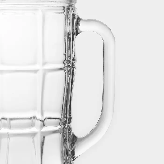 Пивная кружка &laquo;Прозрачная&raquo;, 500 мл, стекло