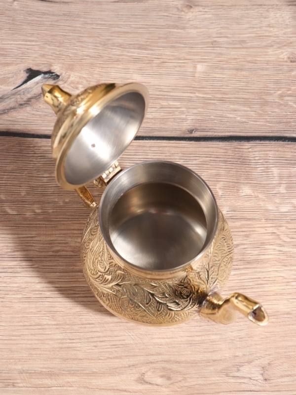 Чайник Чайник "Листья" латунь, 600 мл