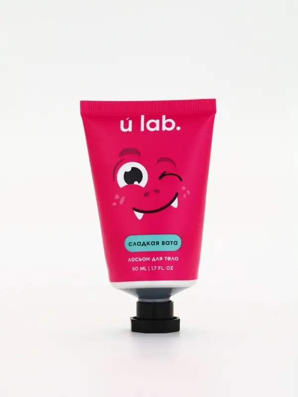 Лосьон для тела детский &laquo;Монстрики&raquo;, аромат сладкая вата, ULAB