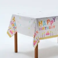 Скатерть "Happy birthday" 137х183 см