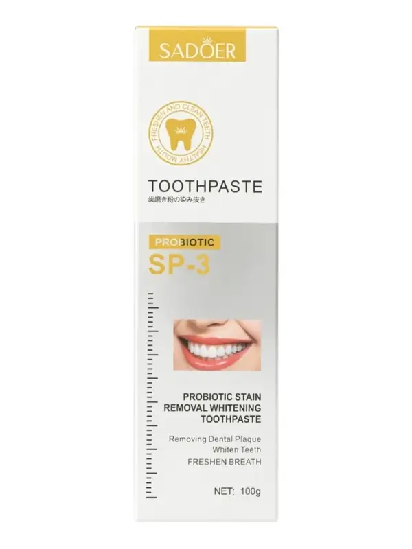 Зубная паста с пробиотиками, 100 г