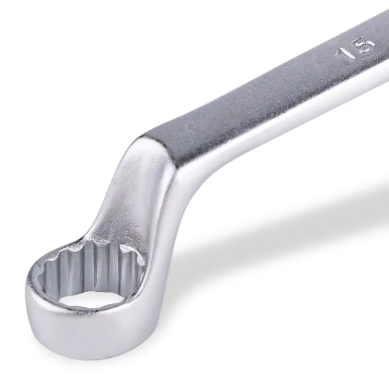 Ключ гаечный накидной изогнутый (14х15 мм) AVS K21415