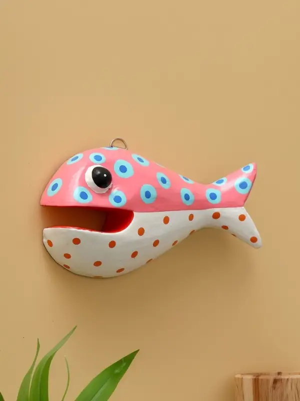 Панно «Рыба-хищник», 22×12×5 см, дерево, разноцветное Панно «Рыба-хищник», 22×12×5 см, дерево, разноцветное