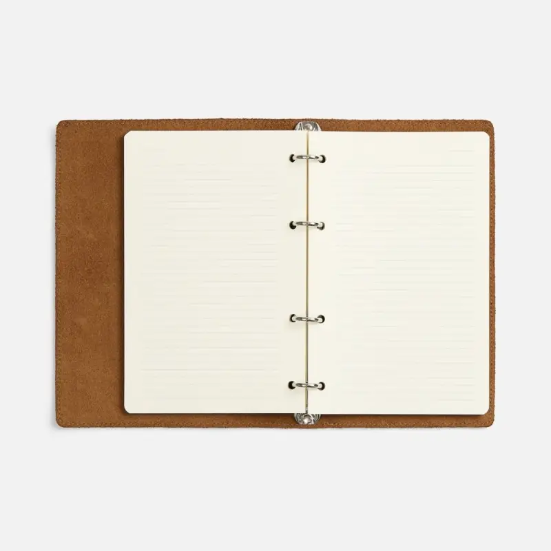 Ежедневник inStream, недатированный, коричневый