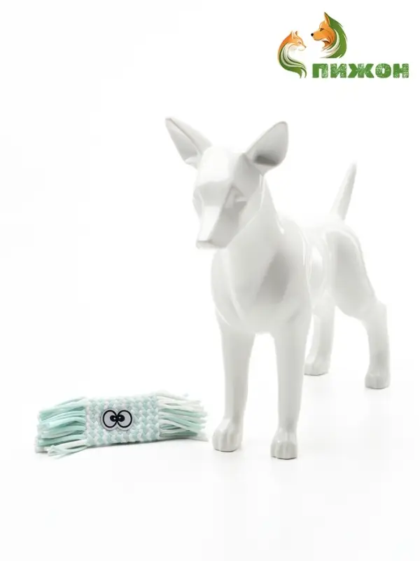 Игрушка для собак канатная &laquo;Глазастик&raquo;, до 20 см, до 40 г