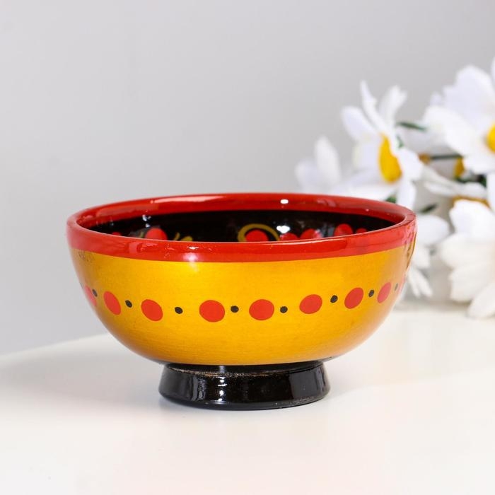 Розетка для варенья, 5х9 см,  150мл., хохлома Розетка для варенья, 5х9 см,  150мл., хохлома