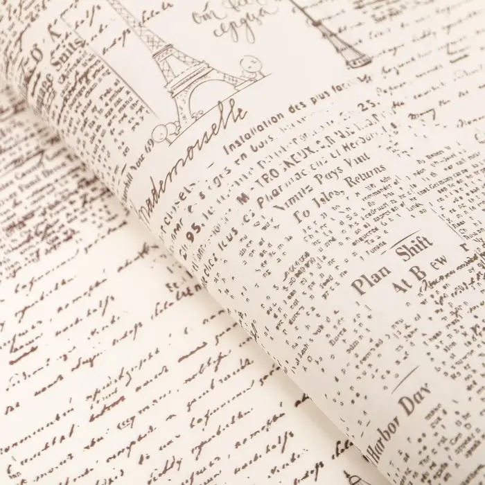 Пергамент для цветов «Газета», 50 х 70 см Пергамент для цветов «Газета», 50 х 70 см