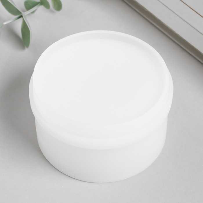 Молд силикон Молд силикон "Шкатулка круглая" с крышкой 8х8х4,9 см