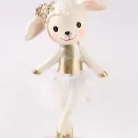 Фигурка &laquo;Овечка-балерина&raquo;, 12.5 см, полистоун