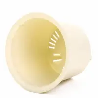 Кашпо со вставкой 1 л d15 см h14 см РАМОНА белый