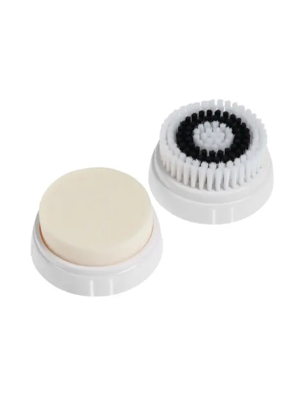 Массажер для лица SR-02, влагостойкий, чистка и пилинг,3 насадки: щетка, спонж, 2хАА Массажер для лица SR-02, влагостойкий, чистка и пилинг,3 насадки: щетка, спонж, 2хАА