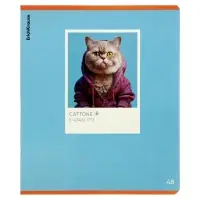 Тетрадь 48 листов в клетку, ErichKrause CatTone, 60 г/м&sup2;, МИКС