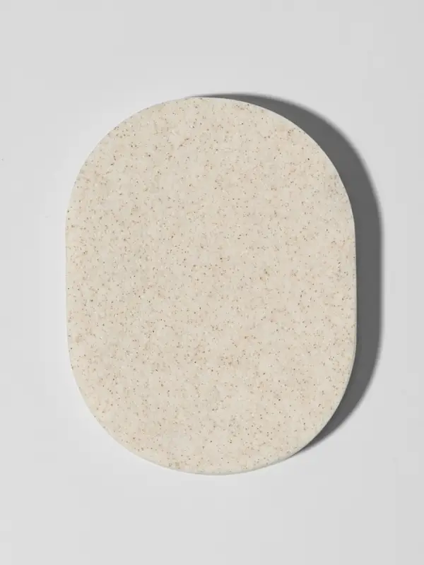 Спонж для умывания &laquo;Умывашка&raquo;, 11&times;8&times;2 см, бежевый