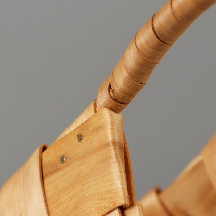 Корзина плетеная, 34 x 12 x H12,5/21/25 см, секвойя Корзина плетеная, 34 x 12 x H12,5/21/25 см, секвойя