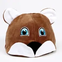 Карнавальная шапка «Медведь», велюр, хлопок, р. 52-57, цвета МИКС (оттенки коричневого) Карнавальная шапка «Медведь», велюр, хлопок, р. 52-57, цвета МИКС (оттенки коричневого)