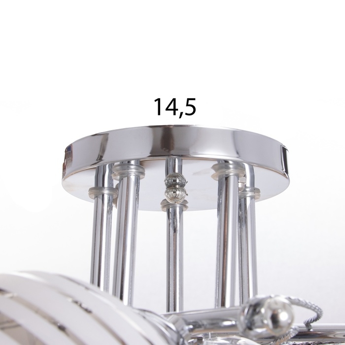 Люстра Люстра "Баффи" 5х40Вт Е27 Хром МОДЕЛЬ: 2751100