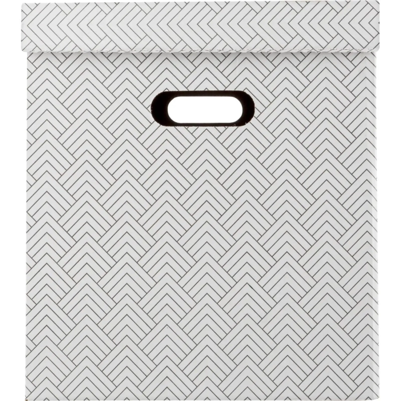 Короб для хранения Attache Графит 390х320х290 усилен.дно ККД-1,белый,3шт/уп